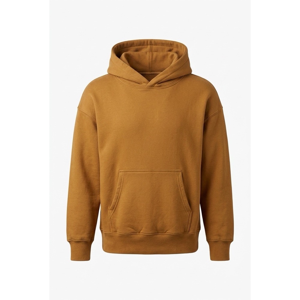 Yeezy Gap Kids Double Layer Hoodie Brown Brown2 SP21 701378-05 Medium 8-9 Years